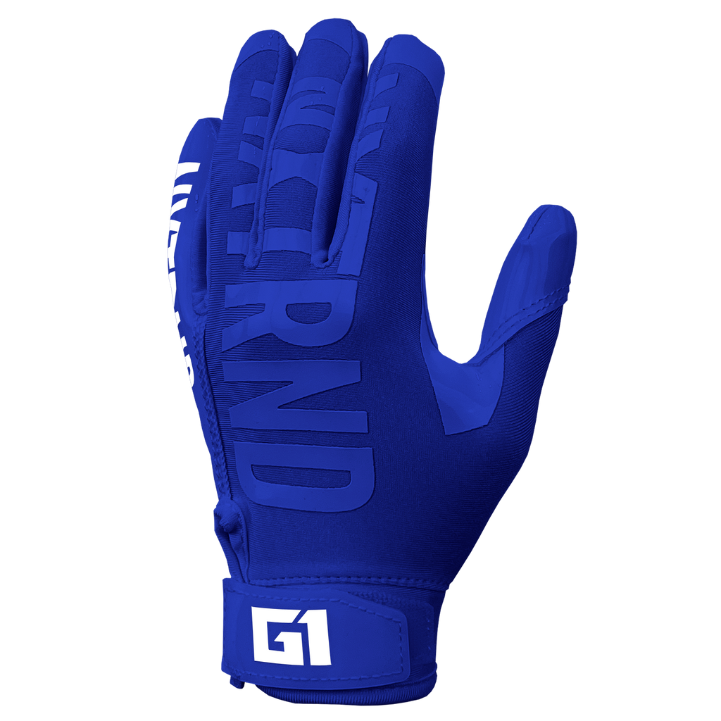 NXTRND G1® Youth Football Gloves Blue