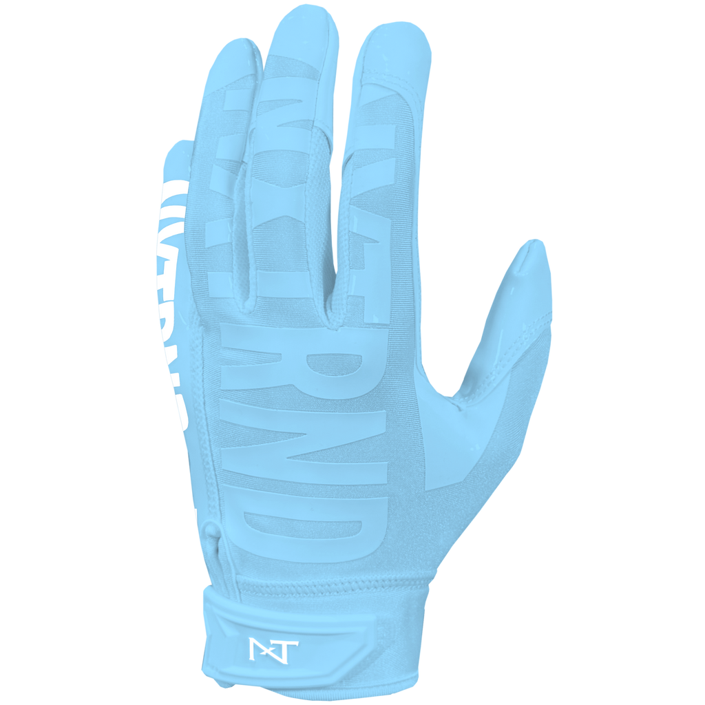 NXTRND G1® Pro Football Gloves Columbia Blue