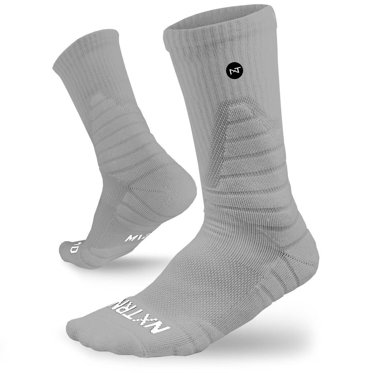 NXTRND Crew Socks Grey (3-Pairs)