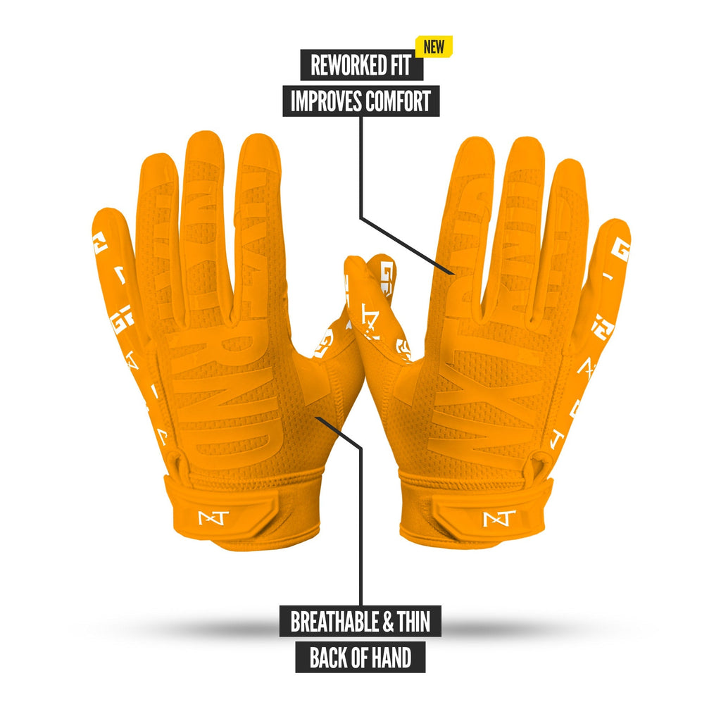 NXTRND G2® Pro Football Gloves Yellow