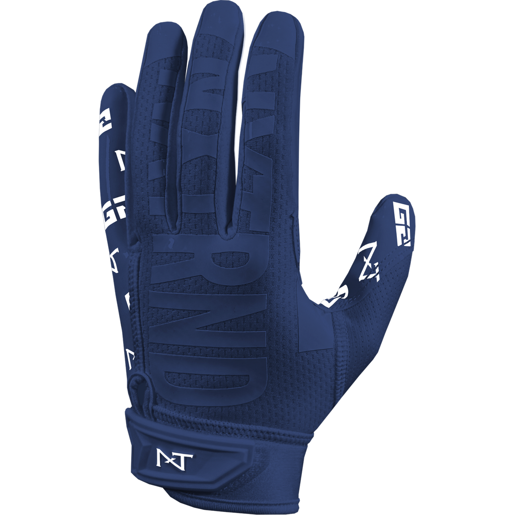 NXTRND G2® Pro Football Gloves Navy Blue