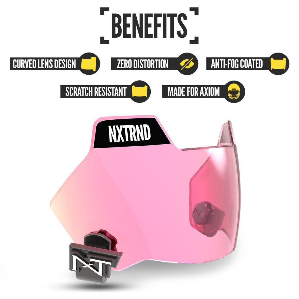 NXTRND VZX Football Visor Clear Pink