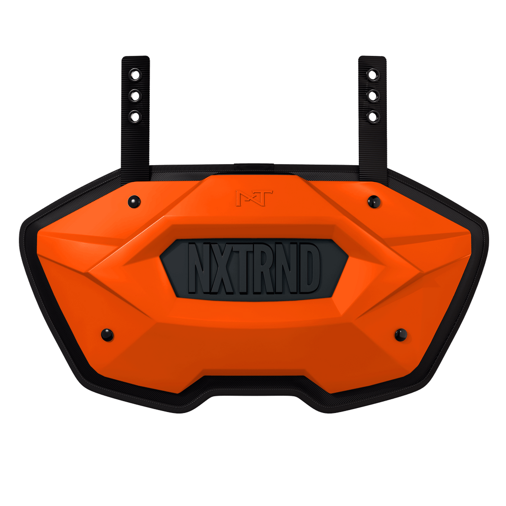 NXTRND B-PLATE® Pro Football Back Plate Orange