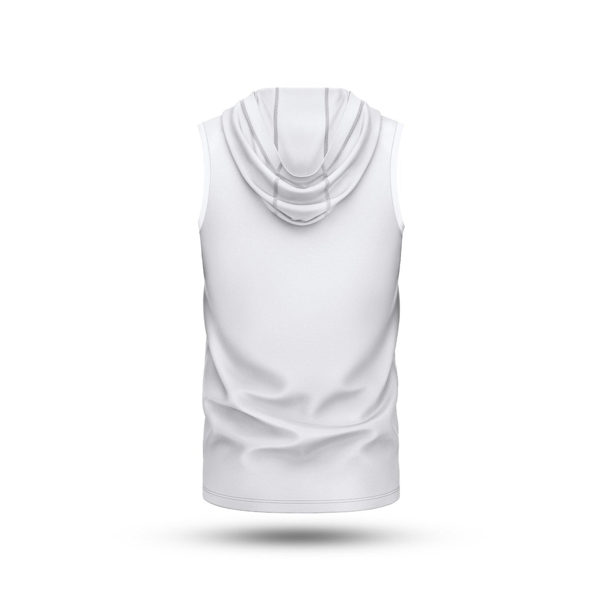 Nxtrnd Team Lightweight Sleeveless Hoodie White