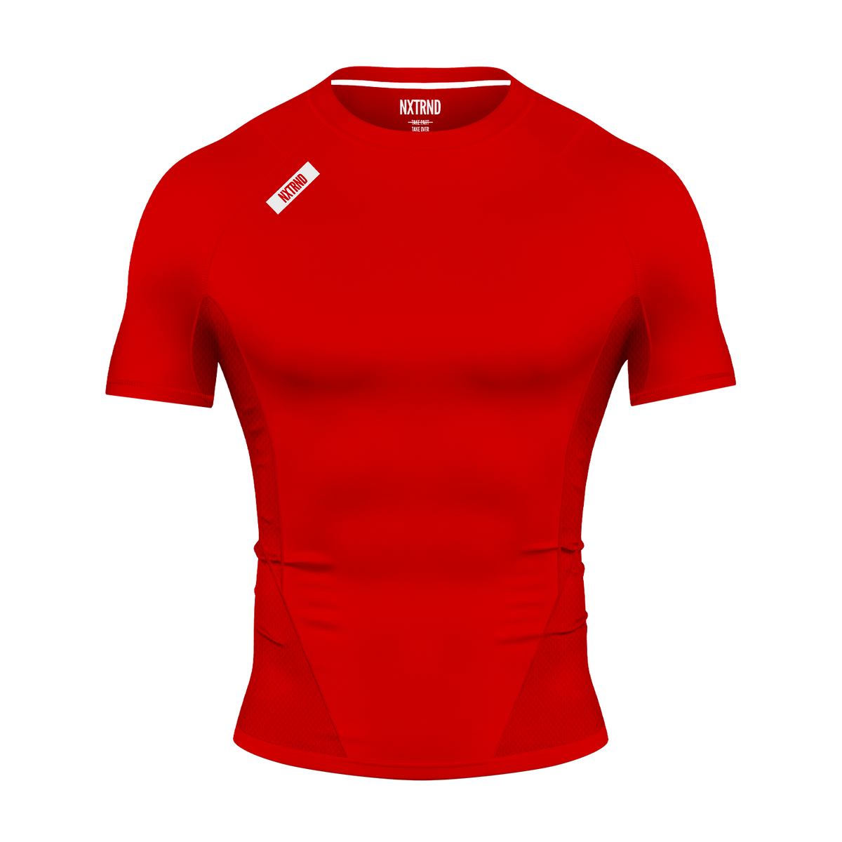 Nxtrnd Core Compression Short Sleeve Red