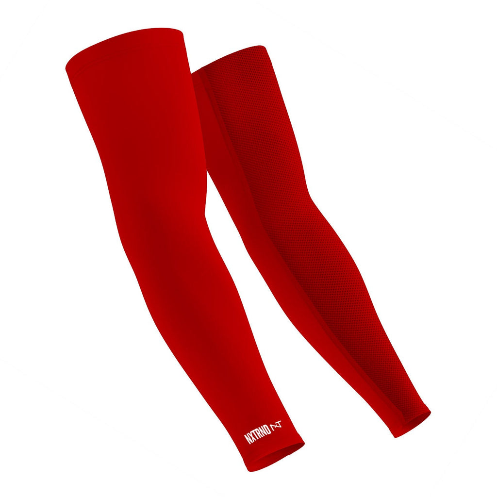 NXTRND AirTek Arm Sleeves Red (1 Pair)