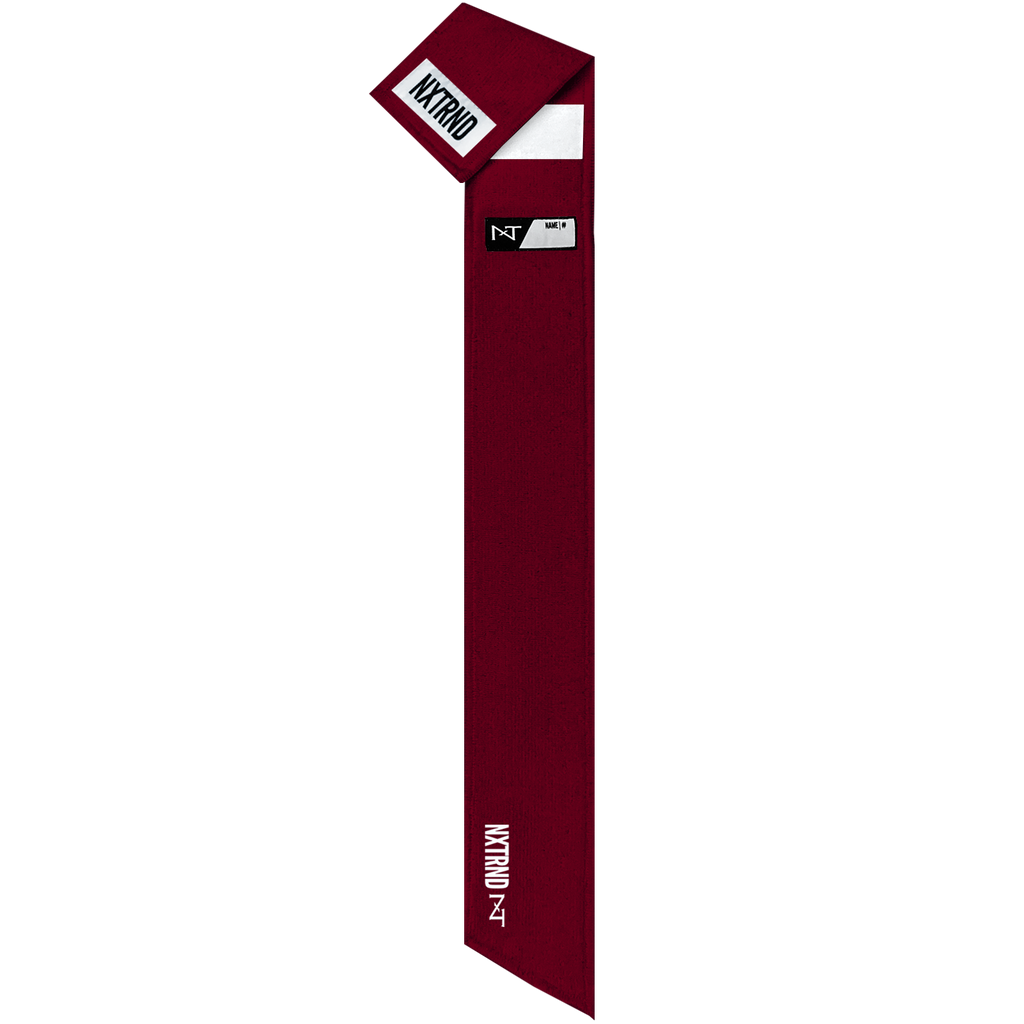Nxtrnd Streamer Football Towel Maroon