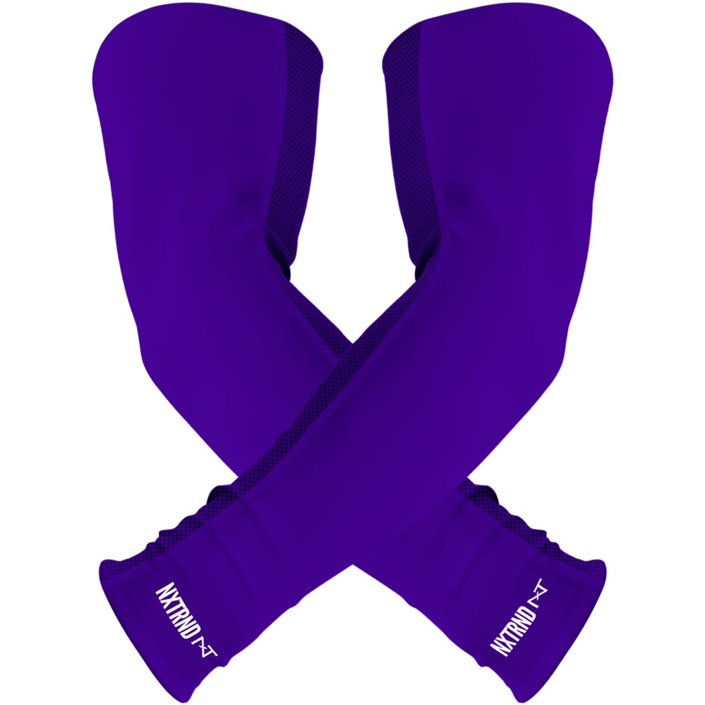 NXTRND AirTek Arm Sleeves Purple (1 Pair)