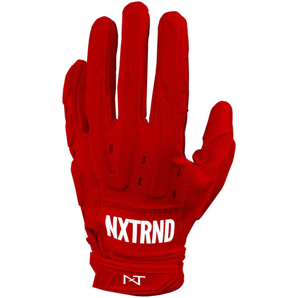 NXTRND G3® Pro Padded Football Gloves Red