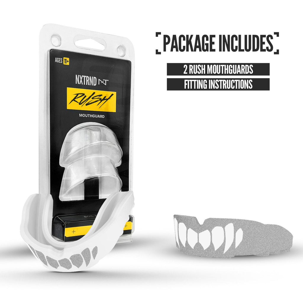 NXTRND Rush® Silver & White Fangs (2 Pack)
