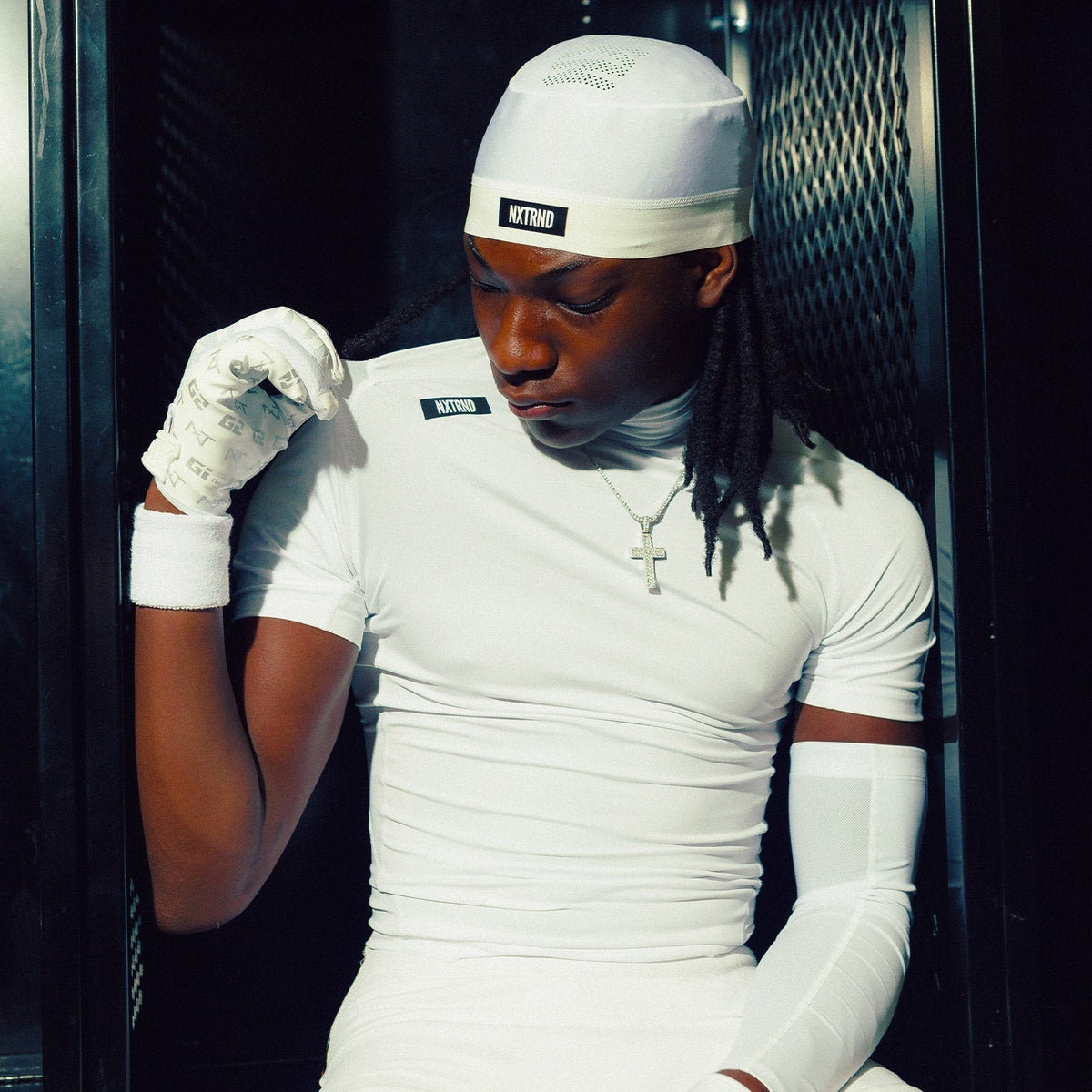 NXTRND Skull Cap White