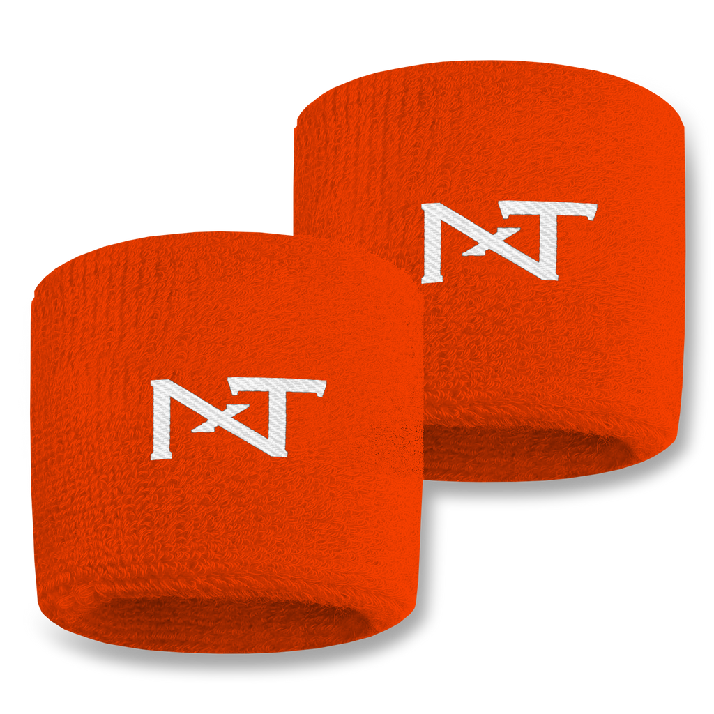 NXTRND Wrist Bands Orange (1 Pair)