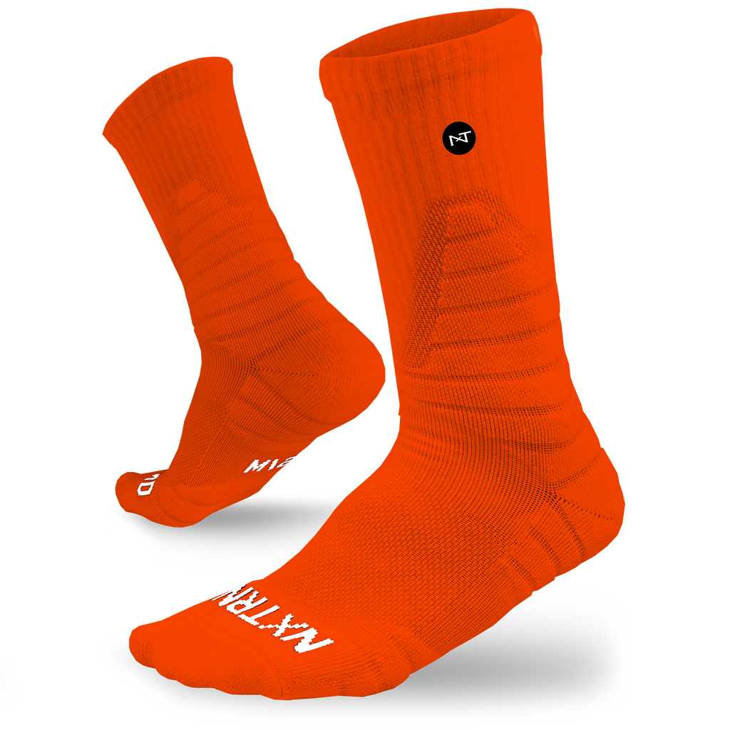 NXTRND Crew Socks Orange (3-Pairs)