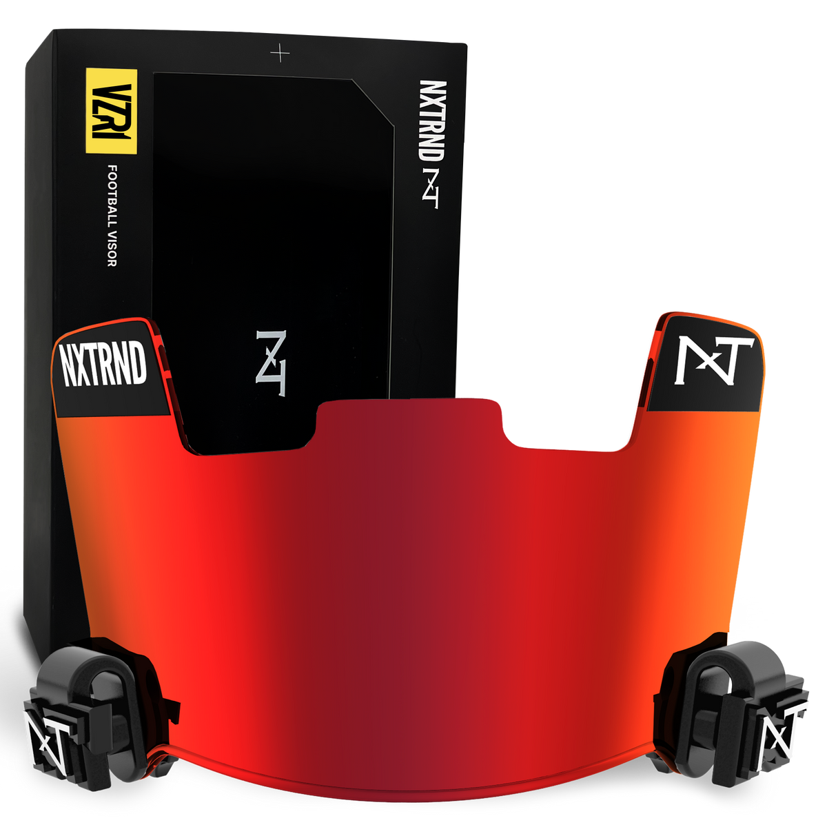 NXTRND VZR1® Football Visor Red