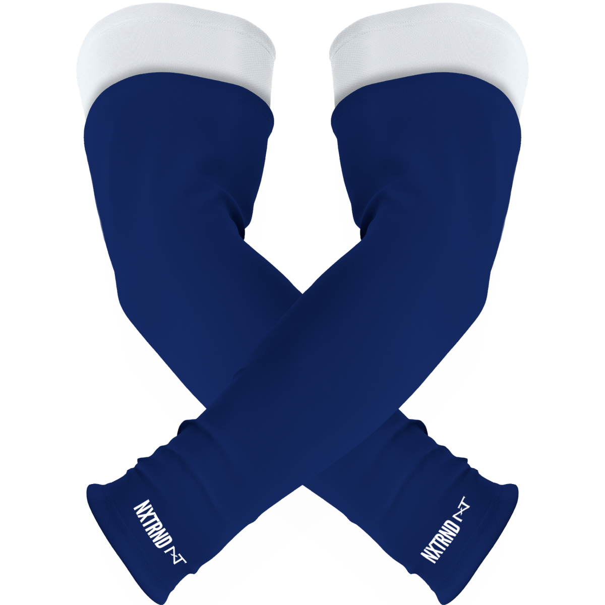 NXTRND Double Arm Sleeves Navy Blue (1 Pair)