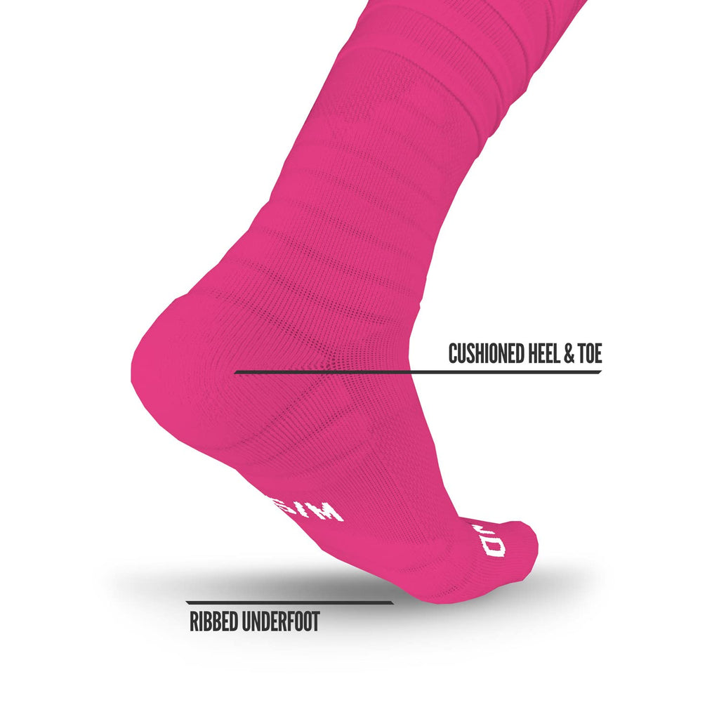 NXTRND XTD® Scrunch Football Socks Pink