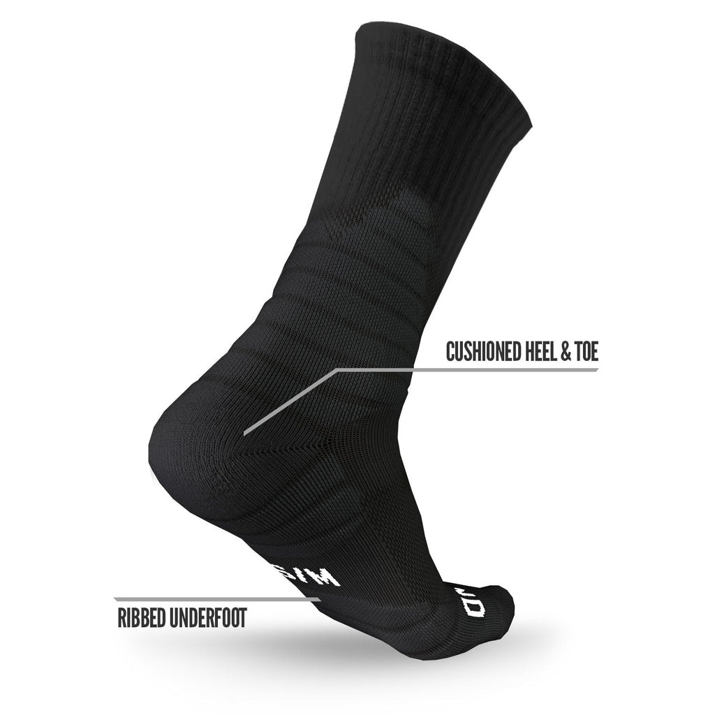 NXTRND Crew Socks Black (3-Pairs)