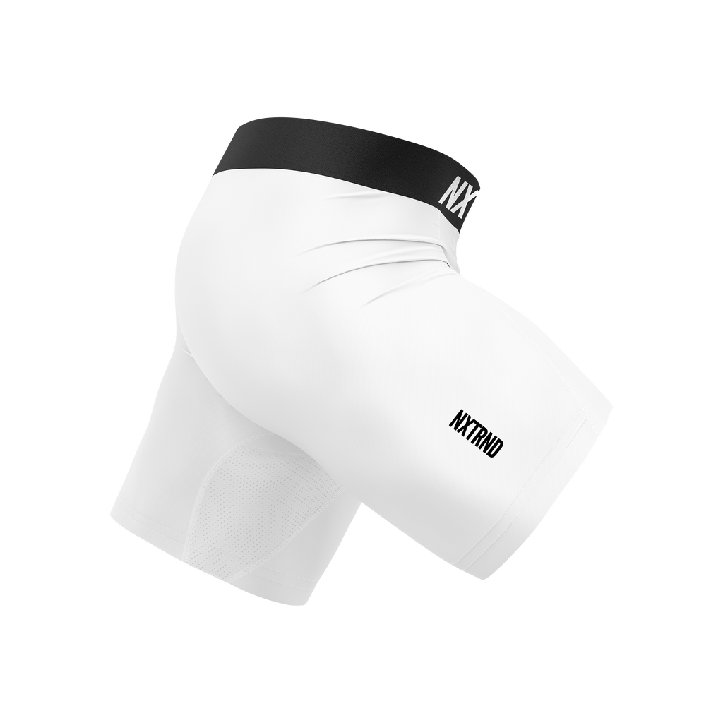Nxtrnd Core Compression Shorts White