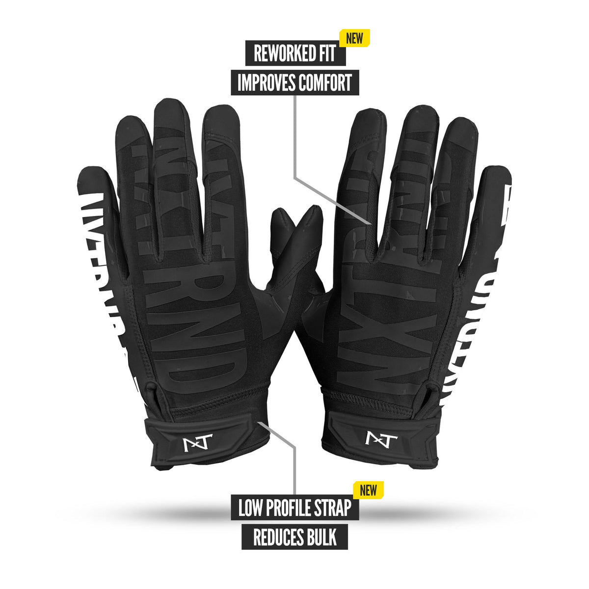 NXTRND G1® Pro Football Gloves Black