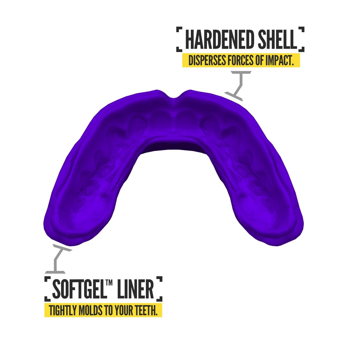 NXTRND Rush® Purple & White Fangs (2 Pack)