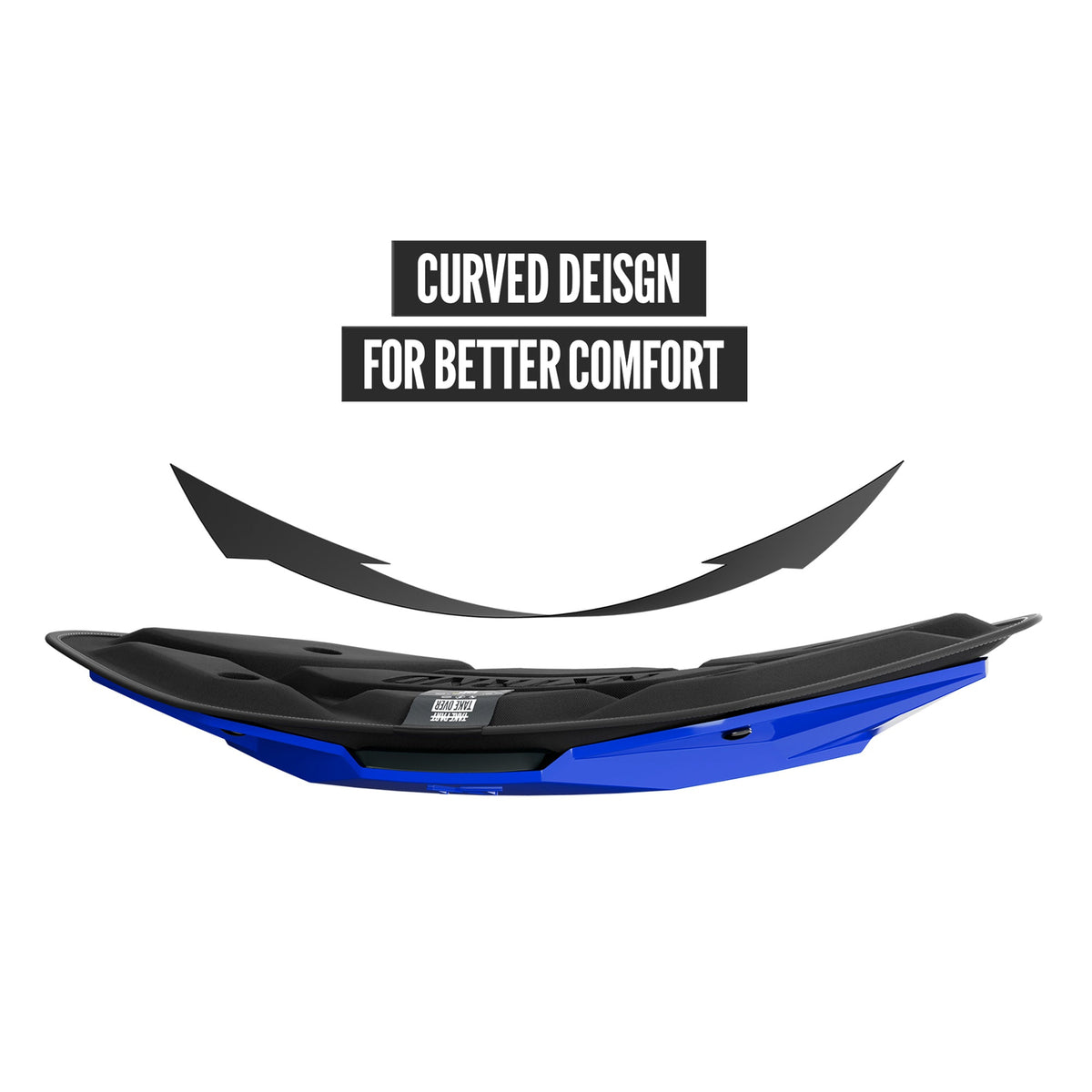 NXTRND B-PLATE® Pro Football Back Plate Blue
