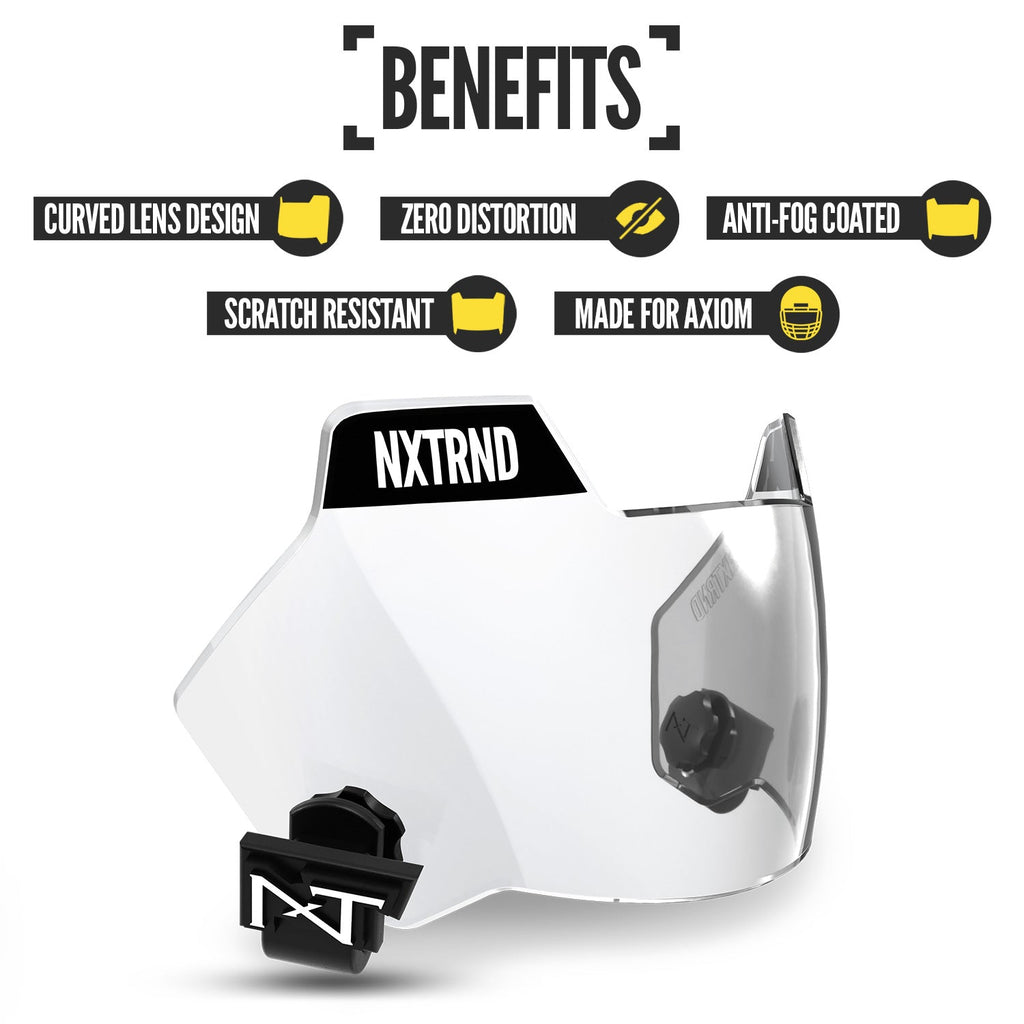 NXTRND VZX Football Visor Clear