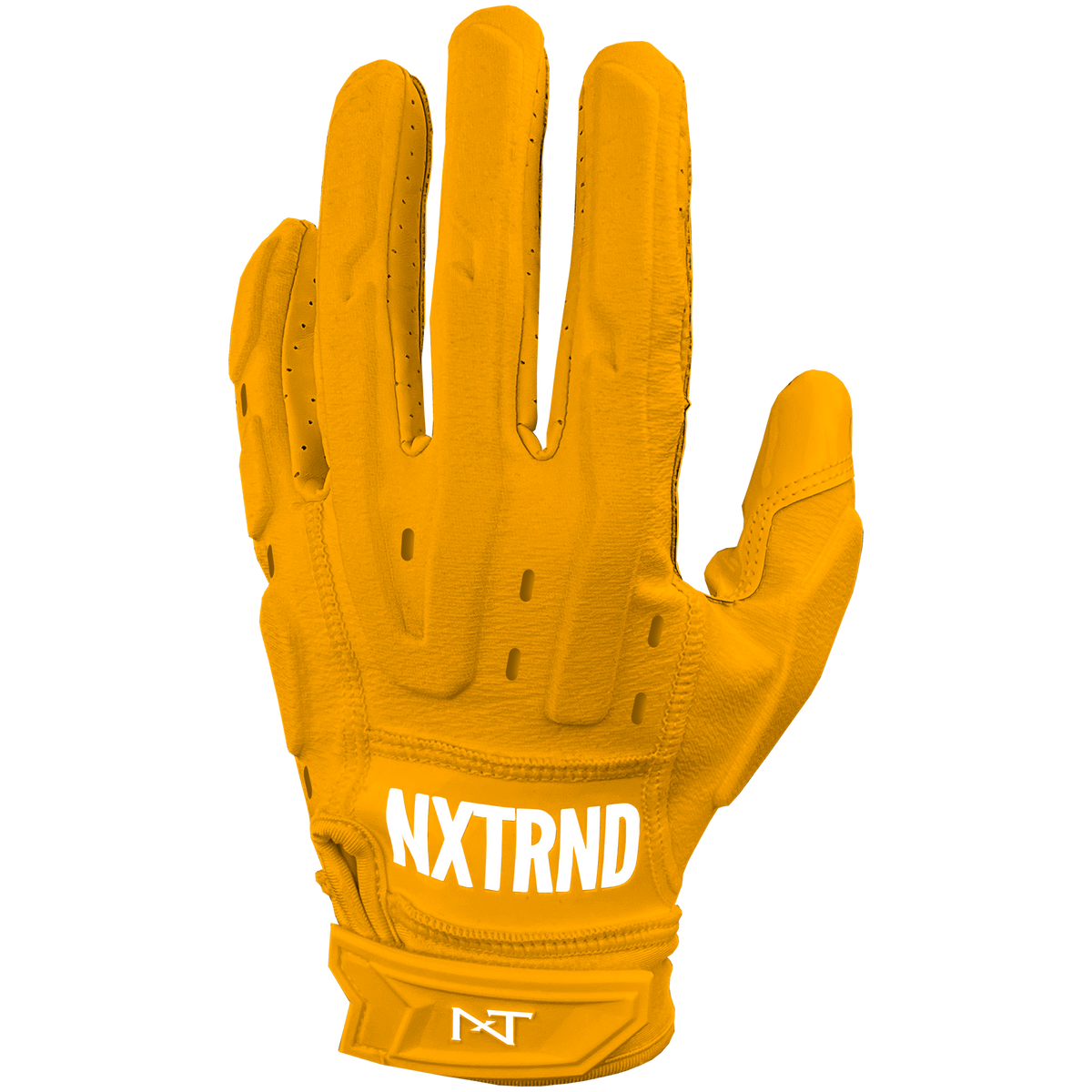 NXTRND G3® Pro Padded Football Gloves Yellow
