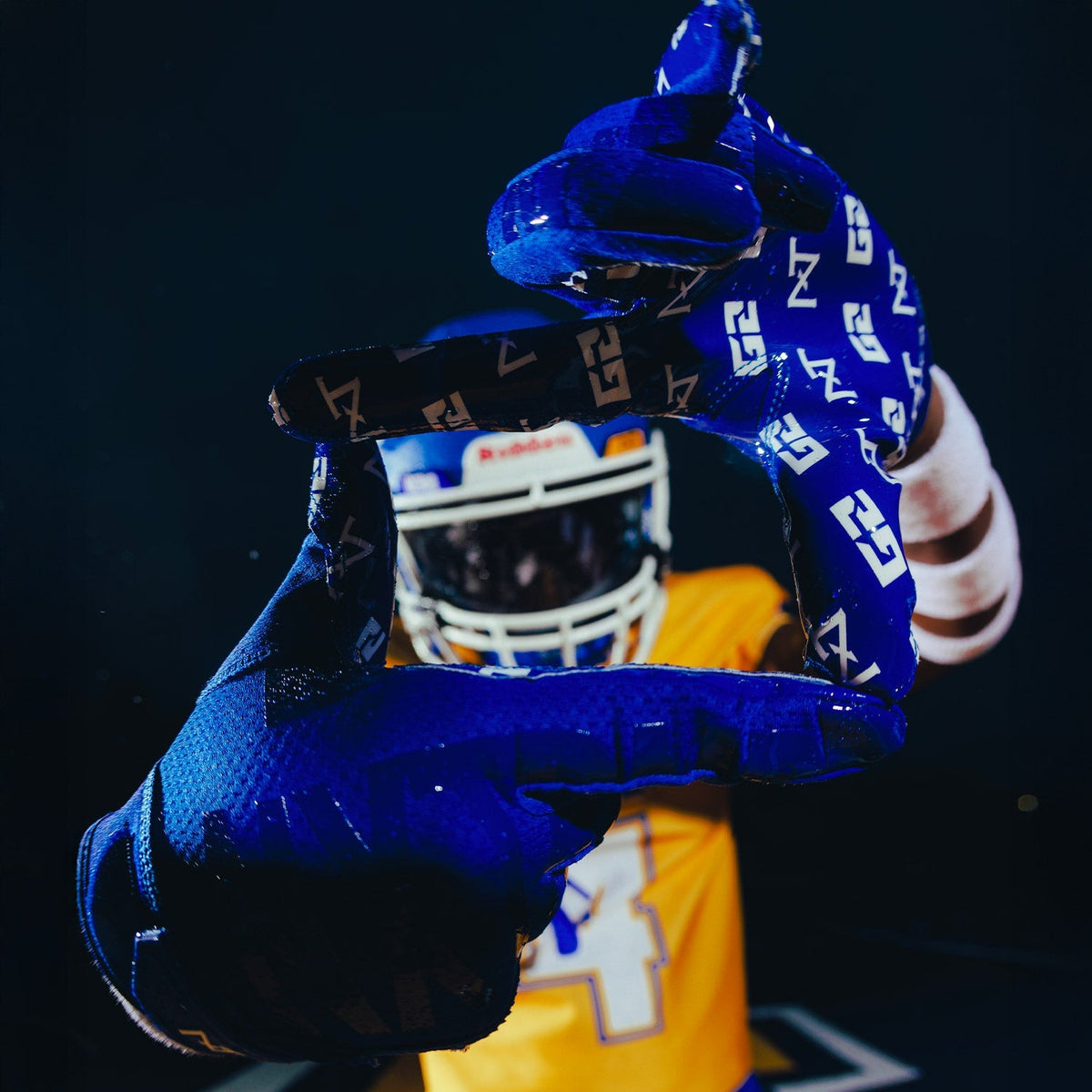 NXTRND G2® Pro Football Gloves Blue