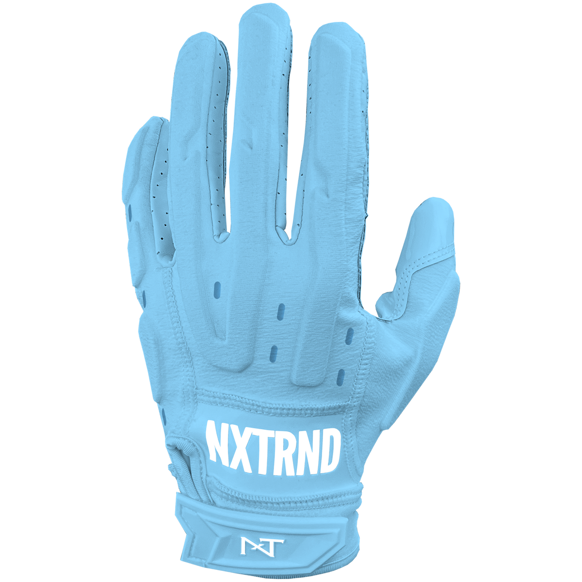 NXTRND G3® Pro Padded Football Gloves Columbia Blue
