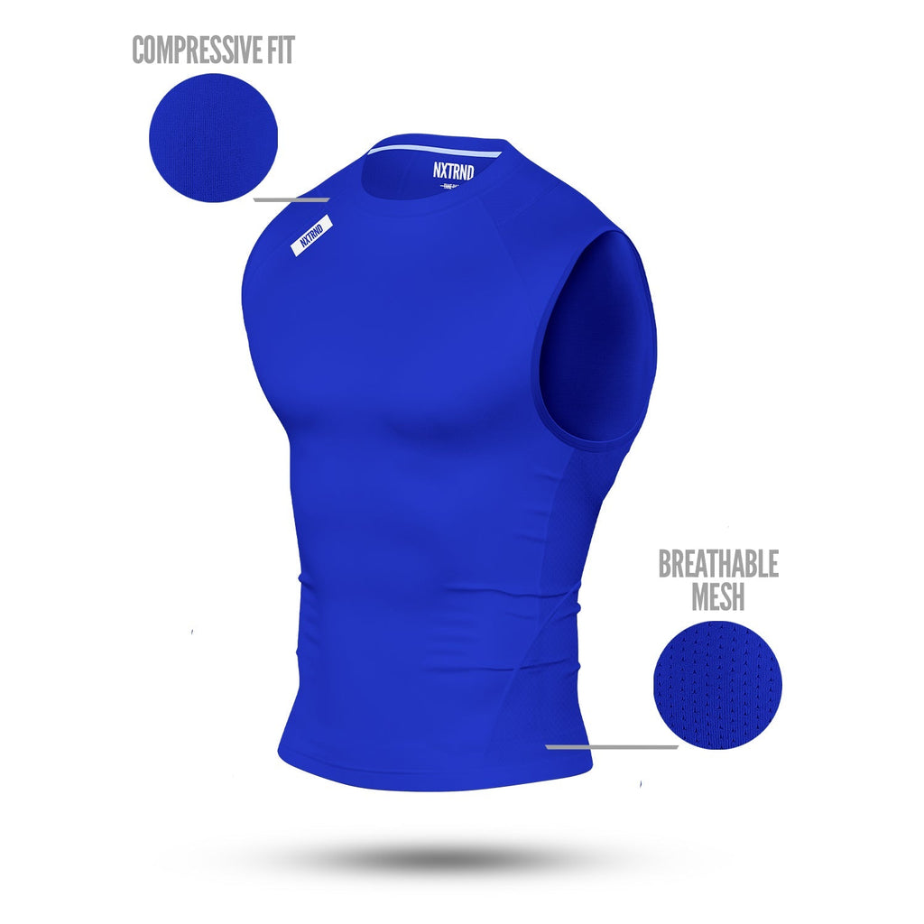 Nxtrnd Core Compression Sleeveless Blue