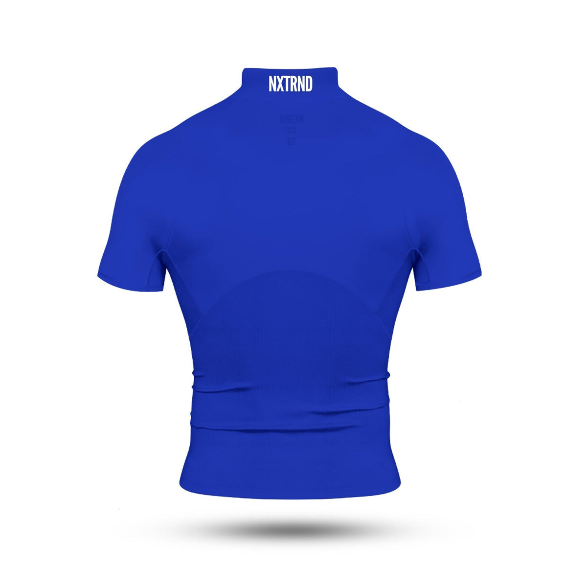 Nxtrnd Core Turtleneck Compression Short Sleeve Blue