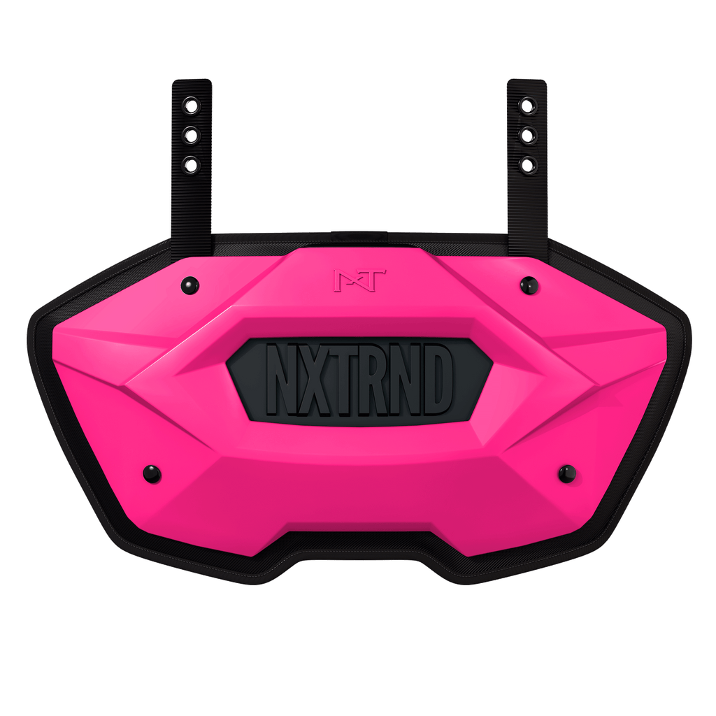 NXTRND B-PLATE® Pro Football Back Plate Pink