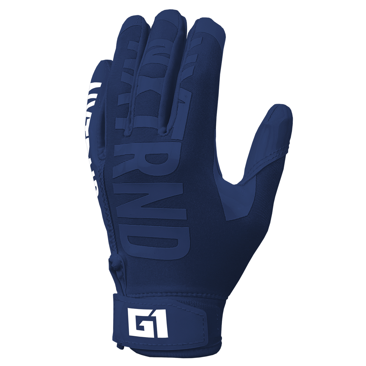 NXTRND G1® Youth Football Gloves Navy Blue