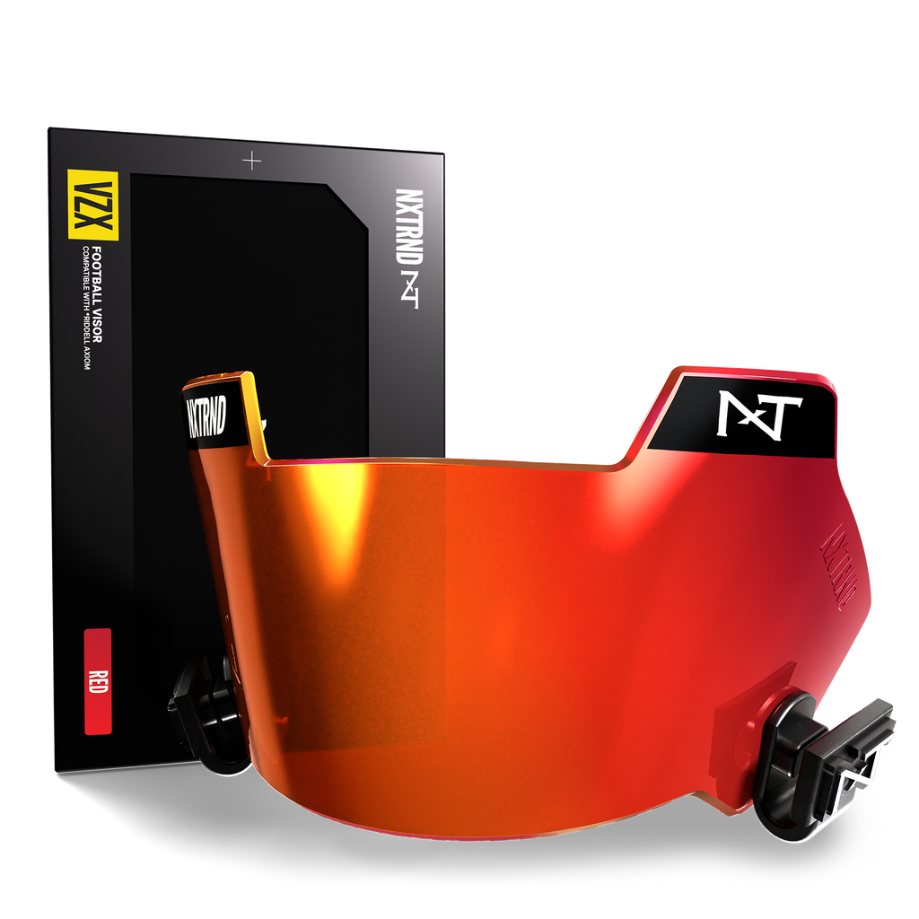 NXTRND VZX Football Visor Red