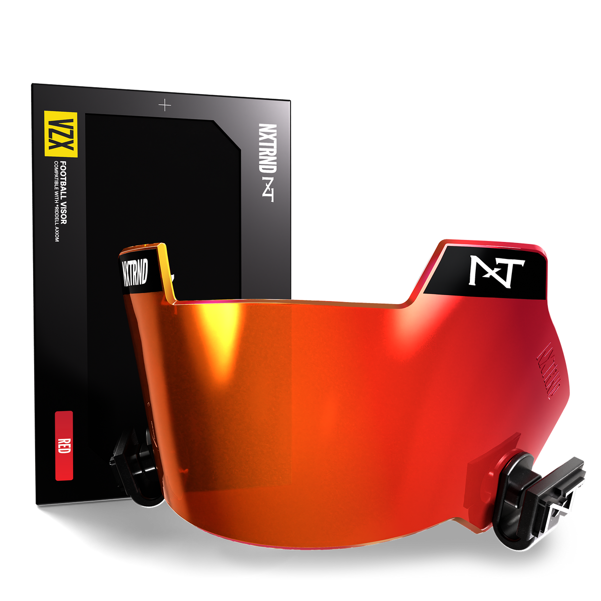 NXTRND VZX Football Visor Red