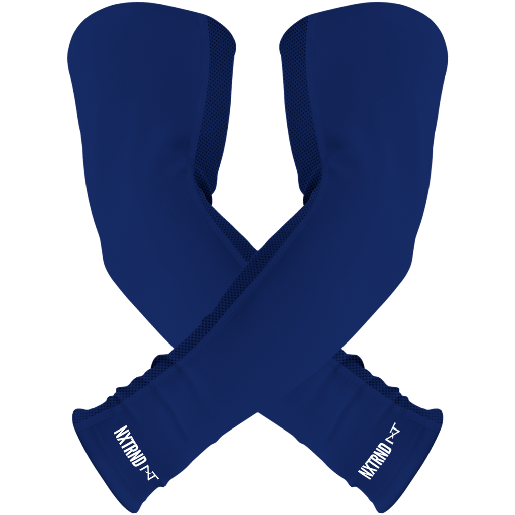 NXTRND AirTek Arm Sleeves Navy Blue (1 Pair)