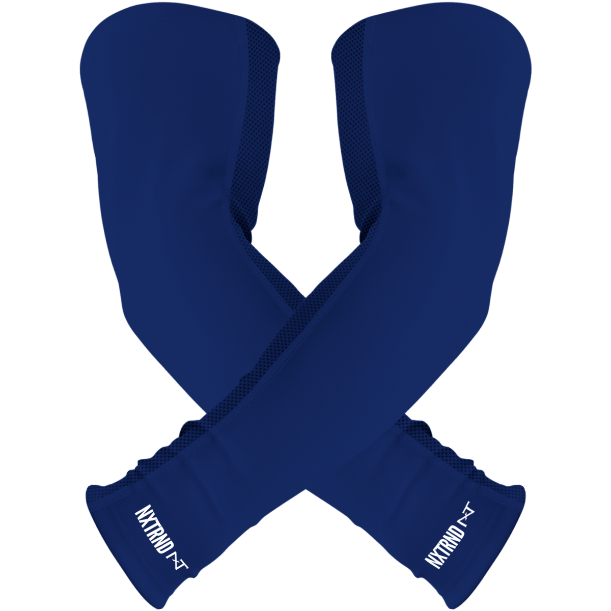 NXTRND AirTek Arm Sleeves Navy Blue (1 Pair)
