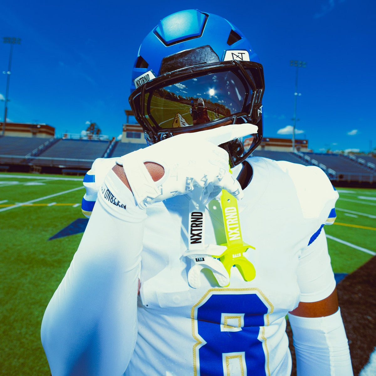 NXTRND VZX Football Visor Mirror