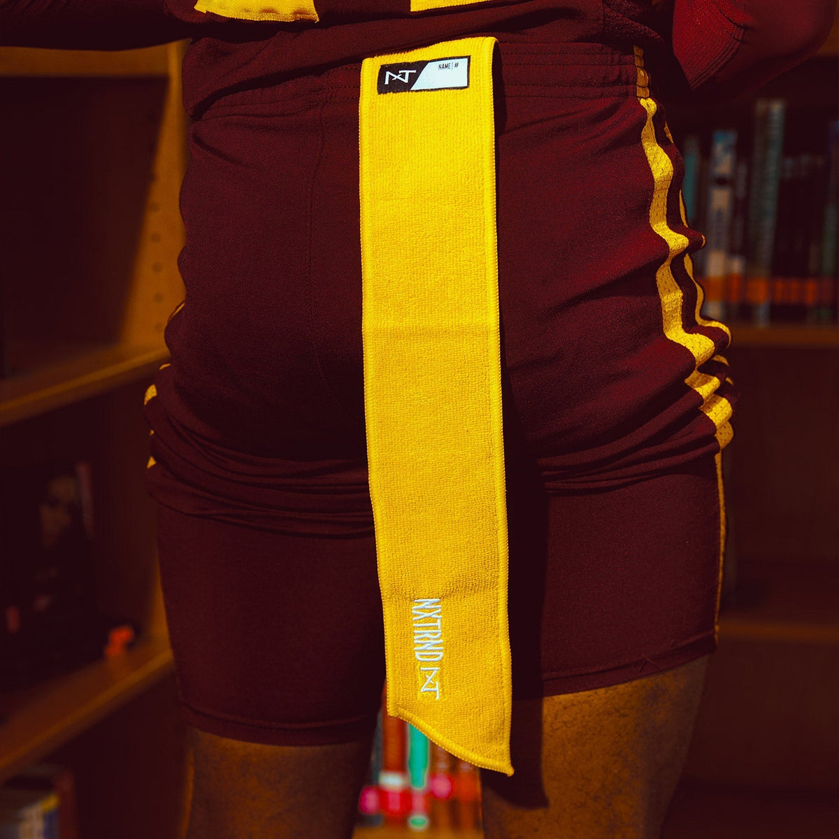 Nxtrnd Streamer Football Towel Yellow
