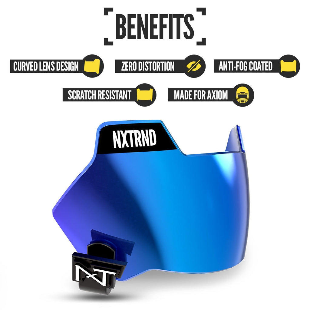 NXTRND VZX Football Visor Blue