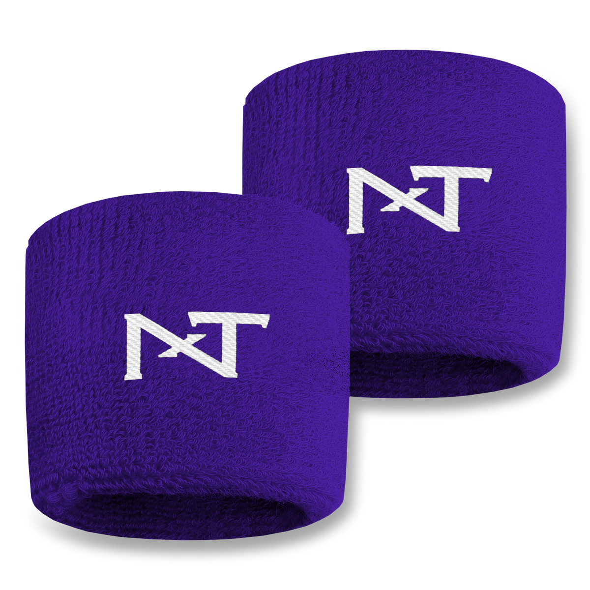 NXTRND Wrist Bands Purple (1 Pair)