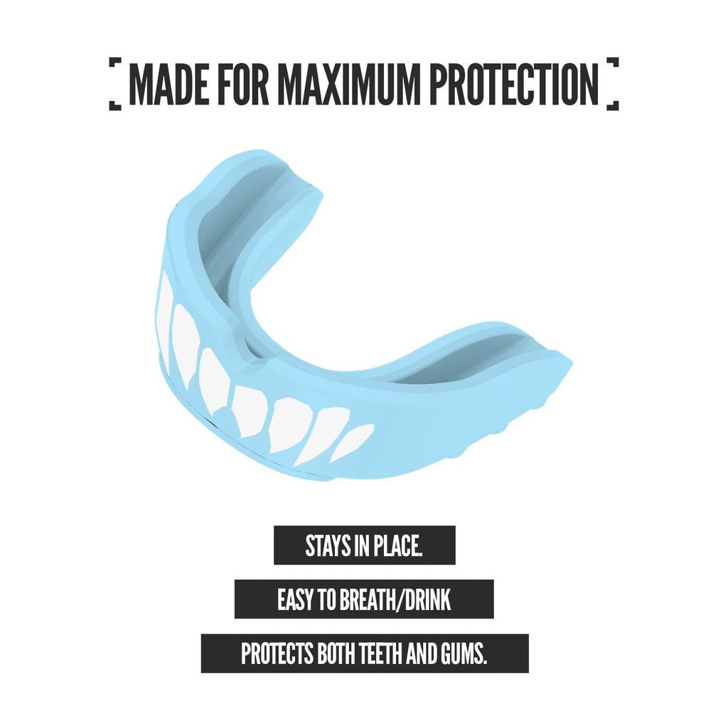 NXTRND Rush® Columbia Blue & White Fangs (2 Pack)