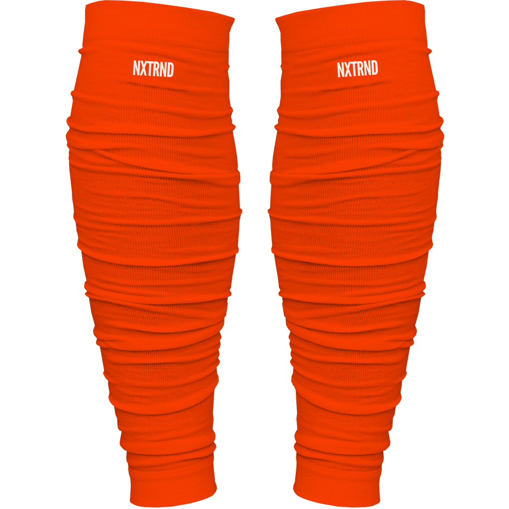 NXTRND Scrunch Football Leg Sleeves Orange