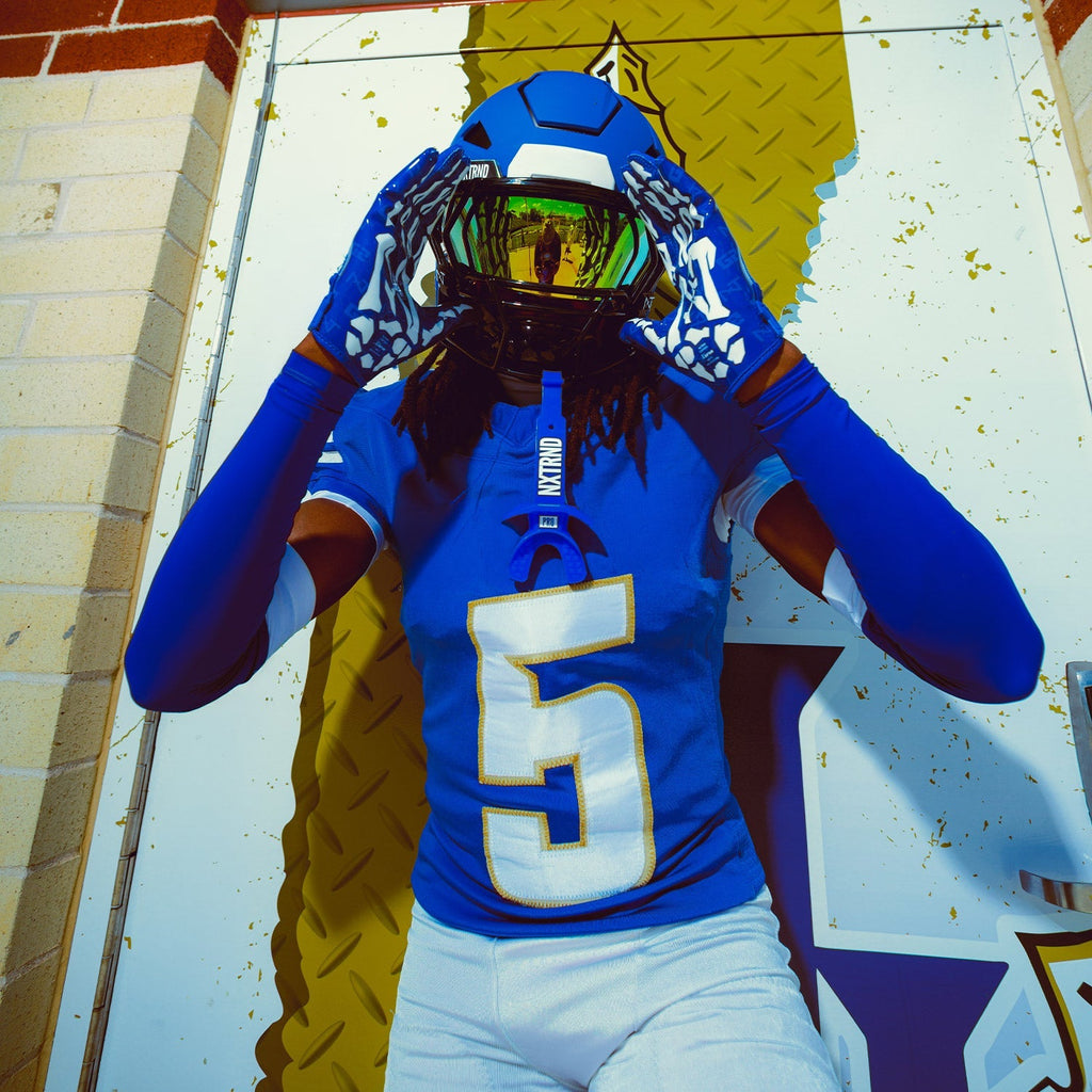 NXTRND VZX Football Visor Gold