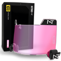 NXTRND VZR3® Football Visor Clear Pink