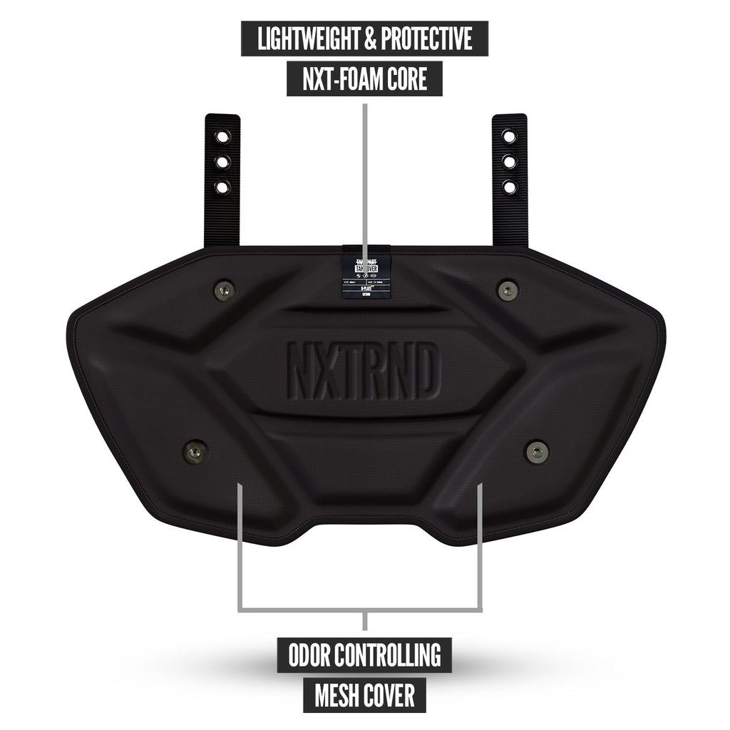 NXTRND B-PLATE® Pro Football Back Plate Orange