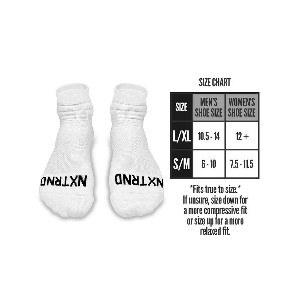 NXTRND Quarter Socks White (3-Pairs)