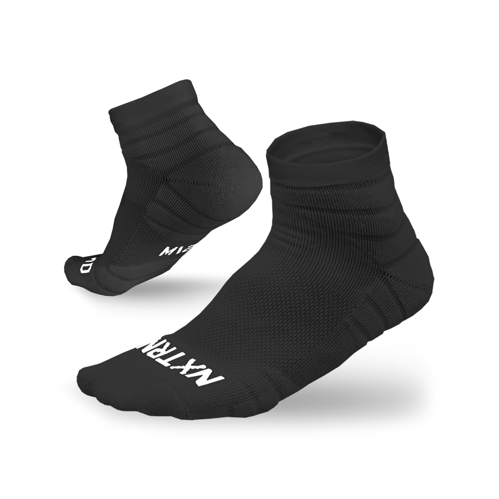 NXTRND Quarter Socks Black (3-Pairs)