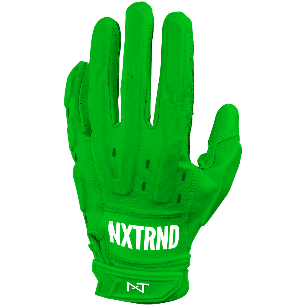 NXTRND G3® Pro Padded Football Gloves Green