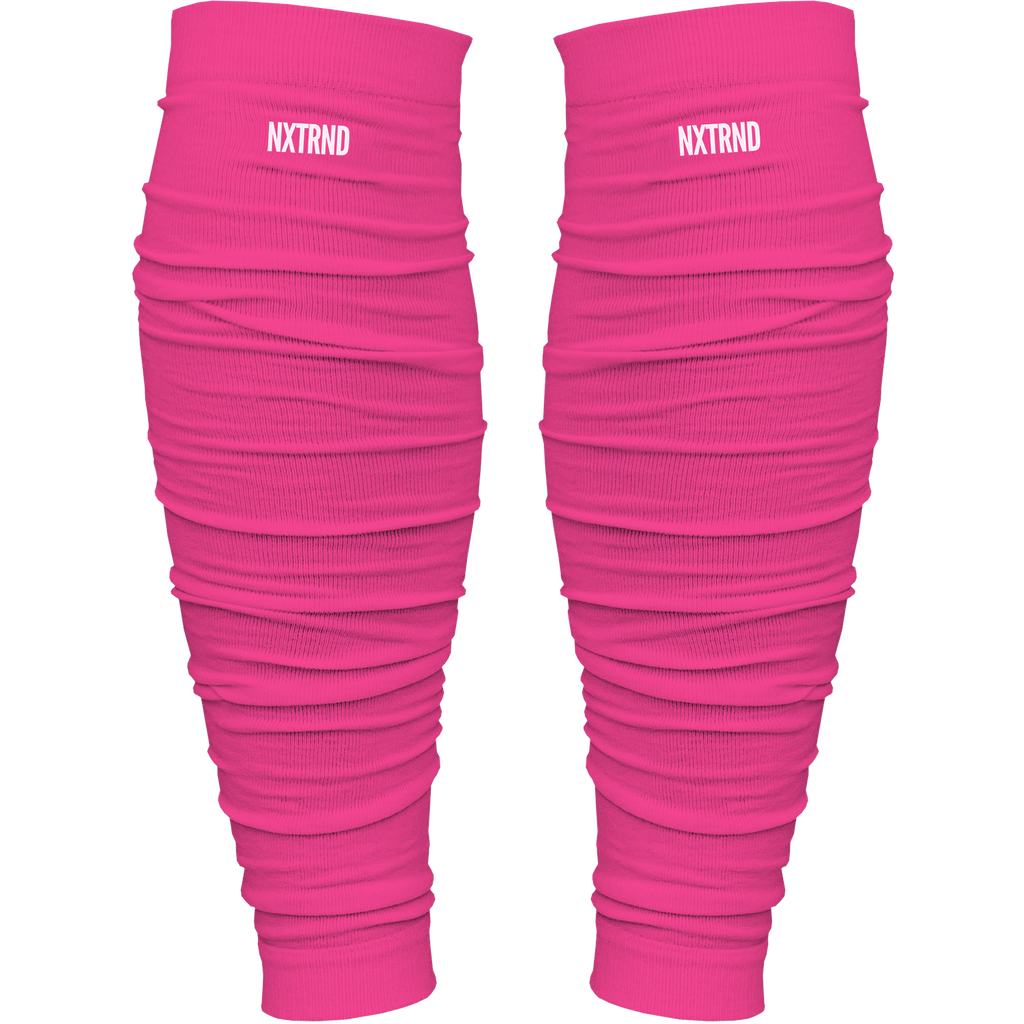 NXTRND Scrunch Football Leg Sleeves Pink
